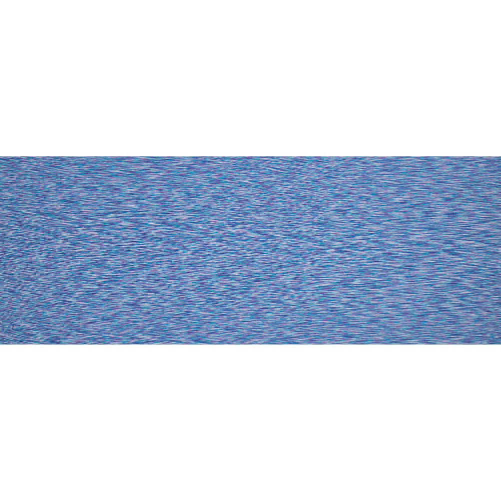 Performance Jersey, Wicking and Anti-Microbial - Calm Pacific Striated Folded Performance Jersey, Wicking and Anti-Microbial - Calm Pacific Striated Folded