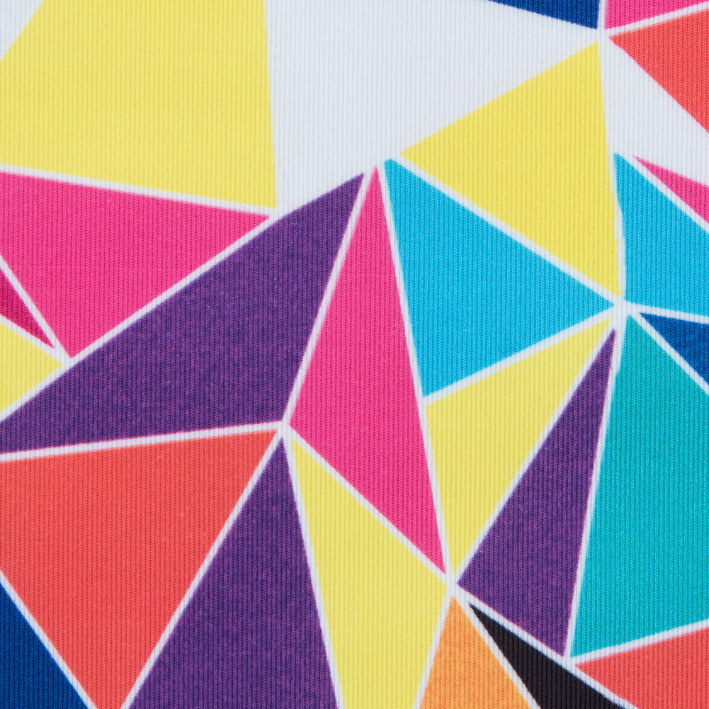 Rainbow Prism Caye UV Protective Compression Swimwear Tricot with Aloe Vera Microcapsules Detail Rainbow Prism Caye UV Protective Compression Swimwear Tricot with Aloe Vera Microcapsules Detail