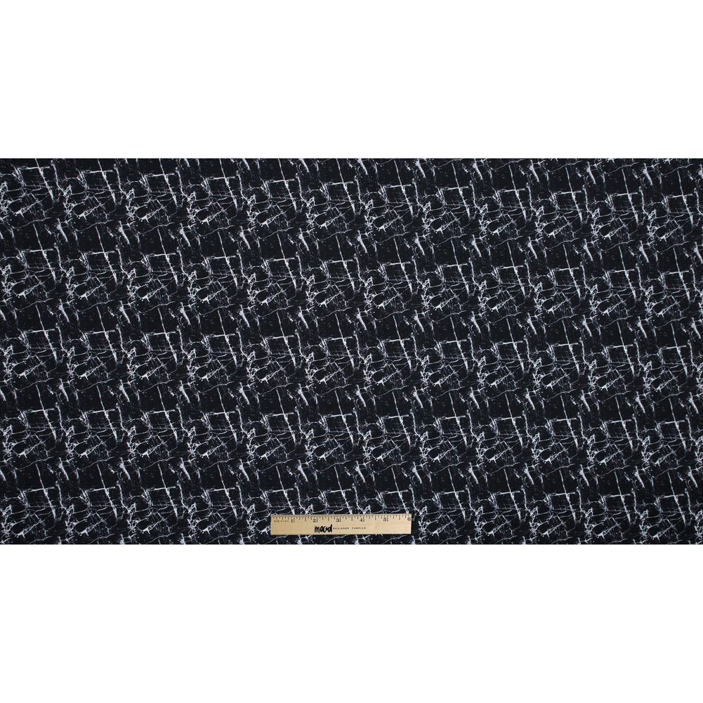 Black Marble UV Protective Compression Tricot with Aloe Vera Microcapsules - Full Black Marble UV Protective Compression Tricot with Aloe Vera Microcapsules - Full