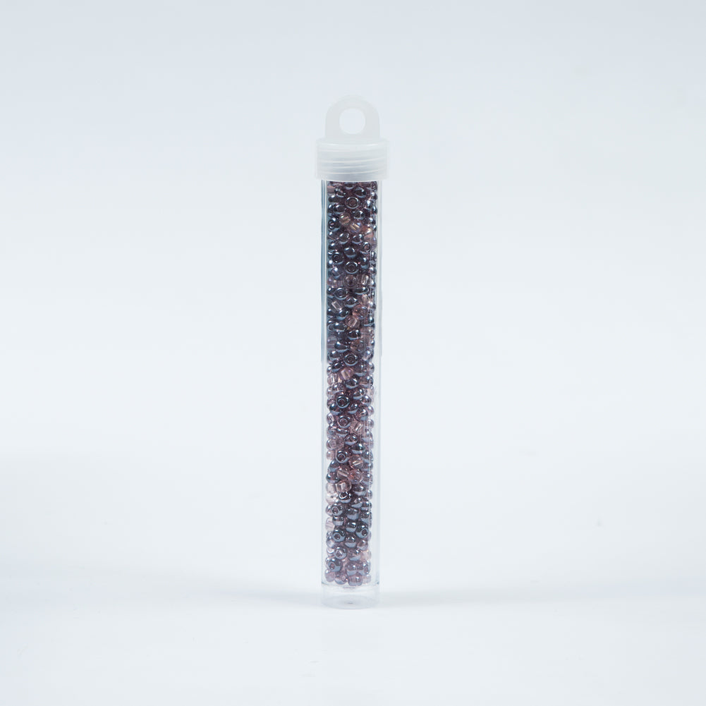 Mixed Lilac Czech Seed Beads - Size 6 Detail