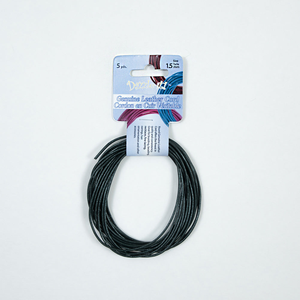 Dazzle-It Metallic Scarab Genuine Leather Cord - 1.5mm Dazzle-It Metallic Scarab Genuine Leather Cord - 1.5mm