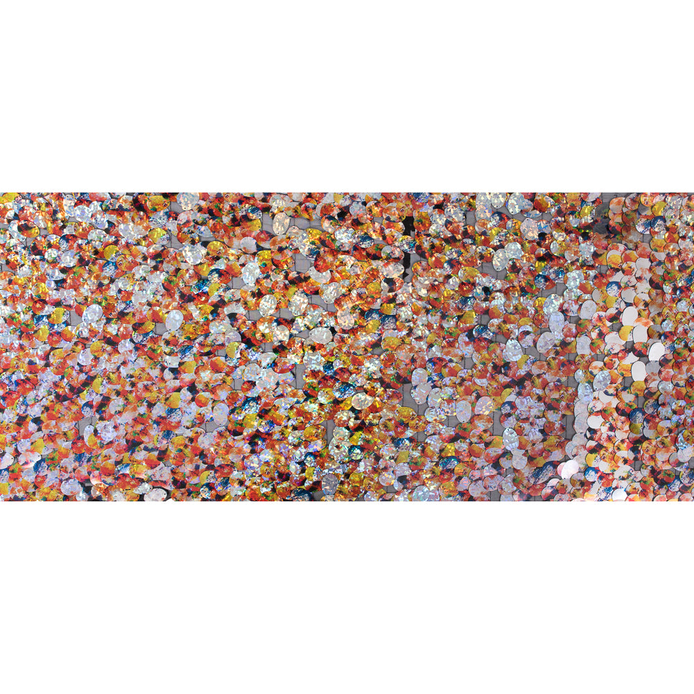 Multi-Color Reflective Large Paillette Sequins - Folded Multi-Color Reflective Large Paillette Sequins - Folded