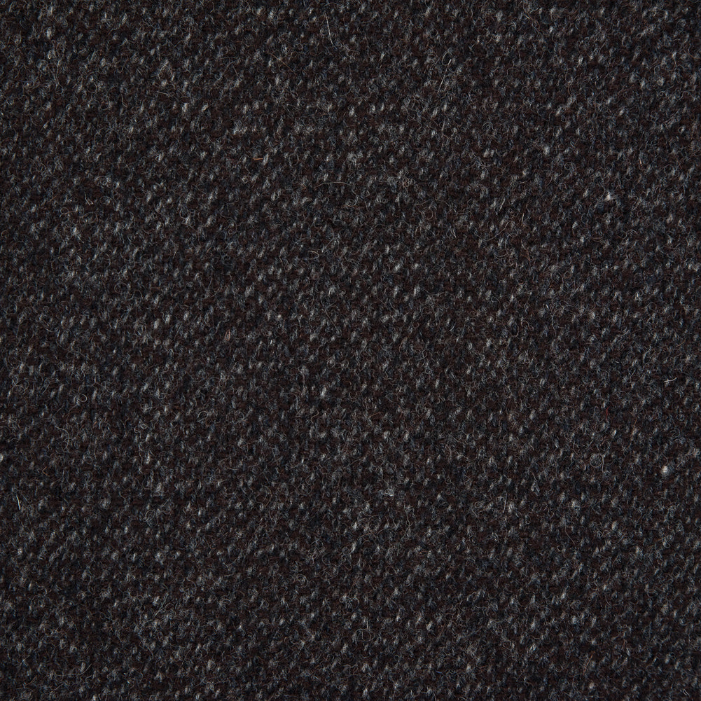 Brown and Gray Wool Tweed - Detail Brown and Gray Wool Tweed - Detail