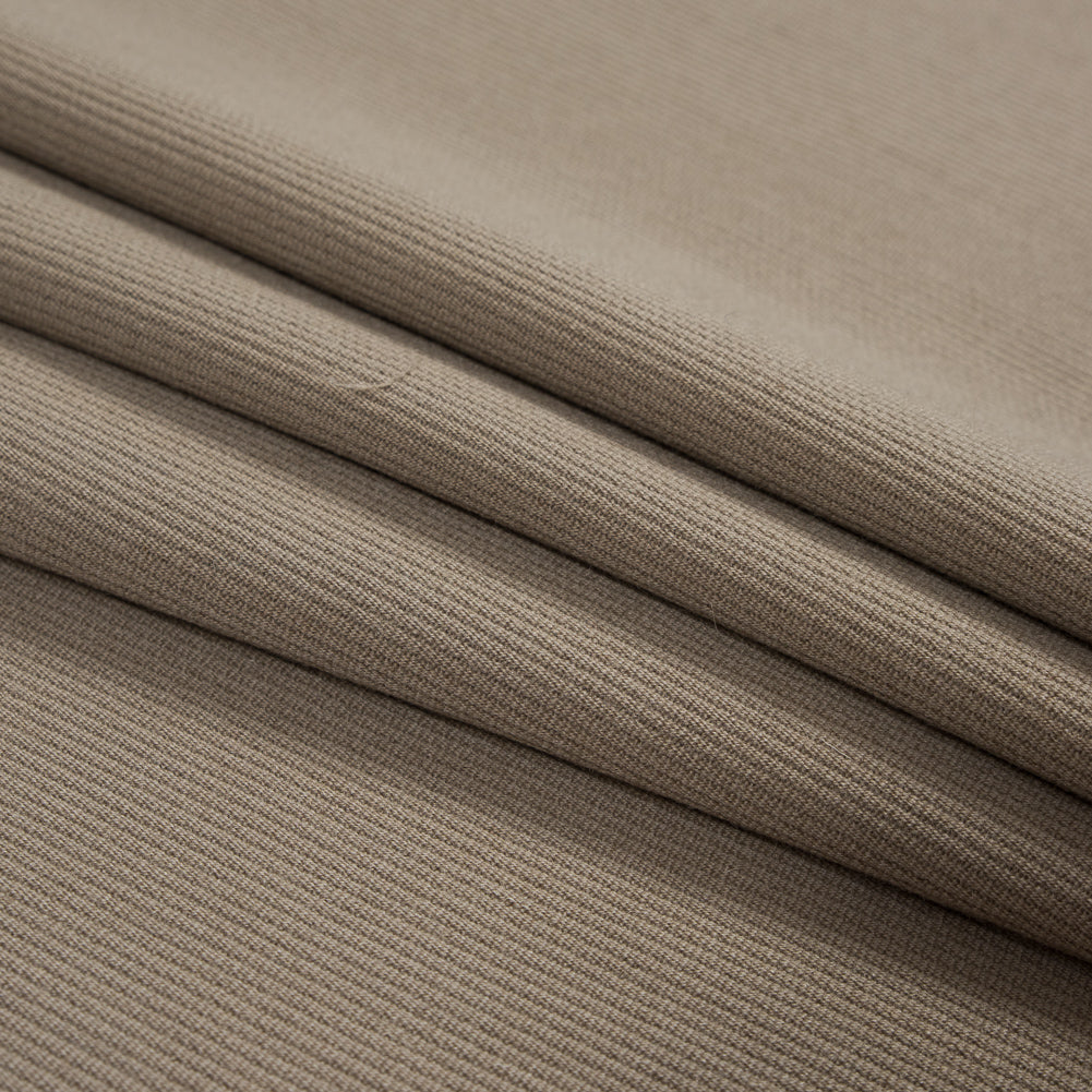 Greige Wool Coating with a Twill Side and a Ottoman Side Folded Greige Wool Coating with a Twill Side and a Ottoman Side Folded