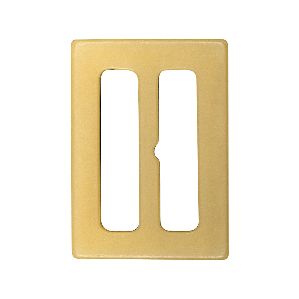 White Asparagus and Beige Ombre Plastic Slider - 1.5" x 2.1875" White Asparagus and Beige Ombre Plastic Slider - 1.5" x 2.1875"