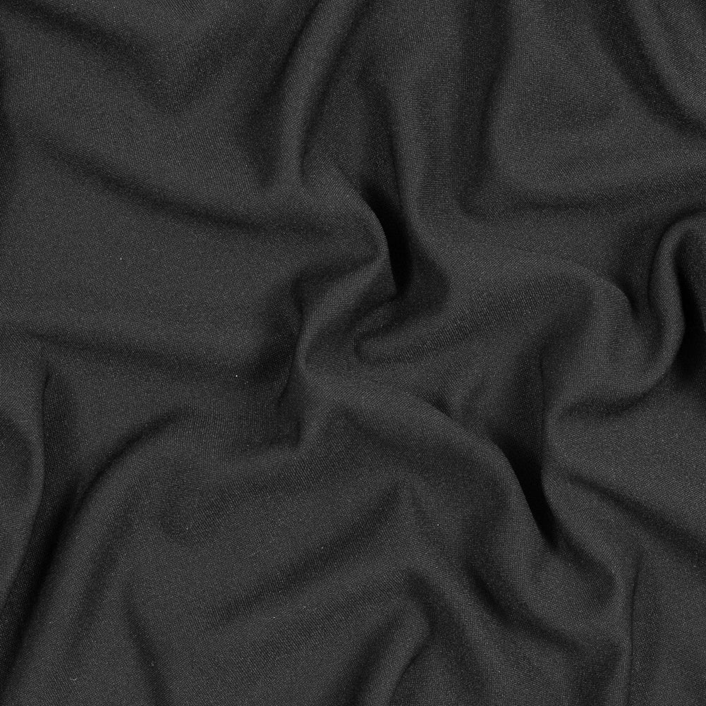 Black Solid Stretch Twill Black Solid Stretch Twill