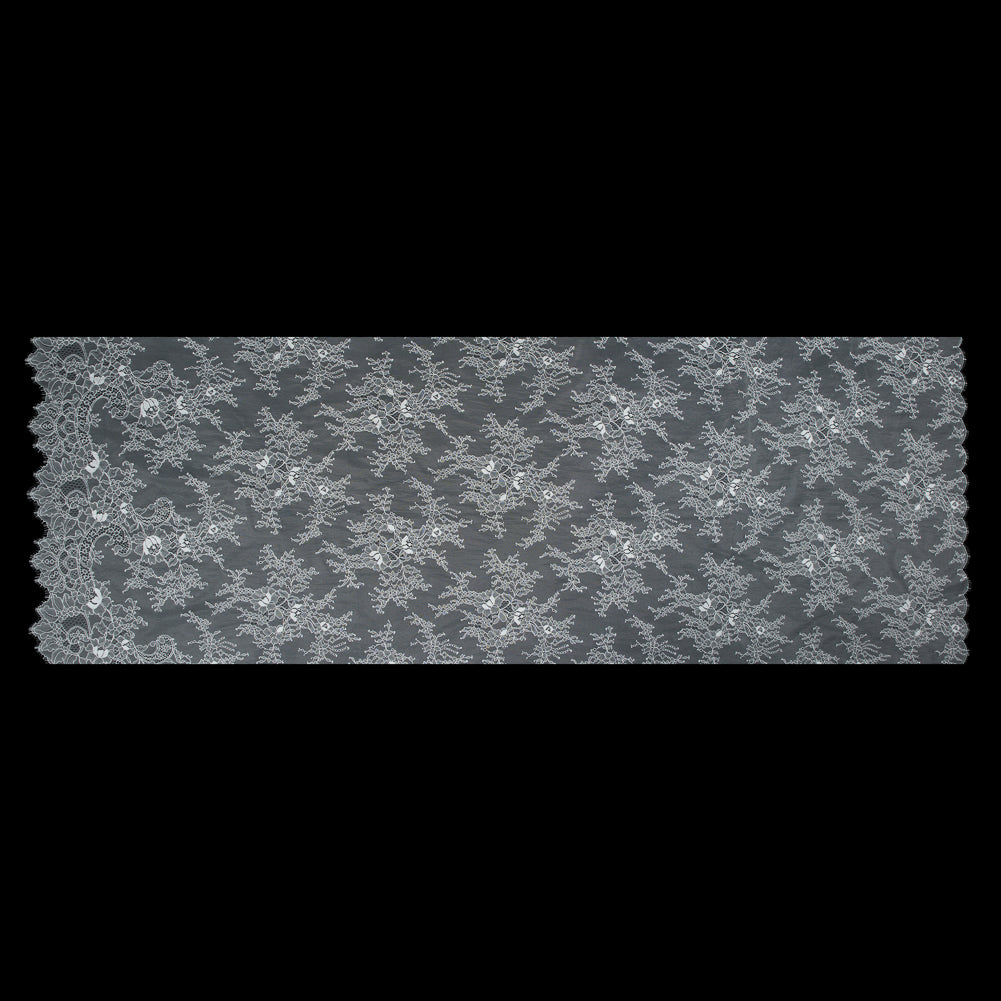 Carolina Herrera Ivory Floral Chantilly Lace - Full Carolina Herrera Ivory Floral Chantilly Lace - Full