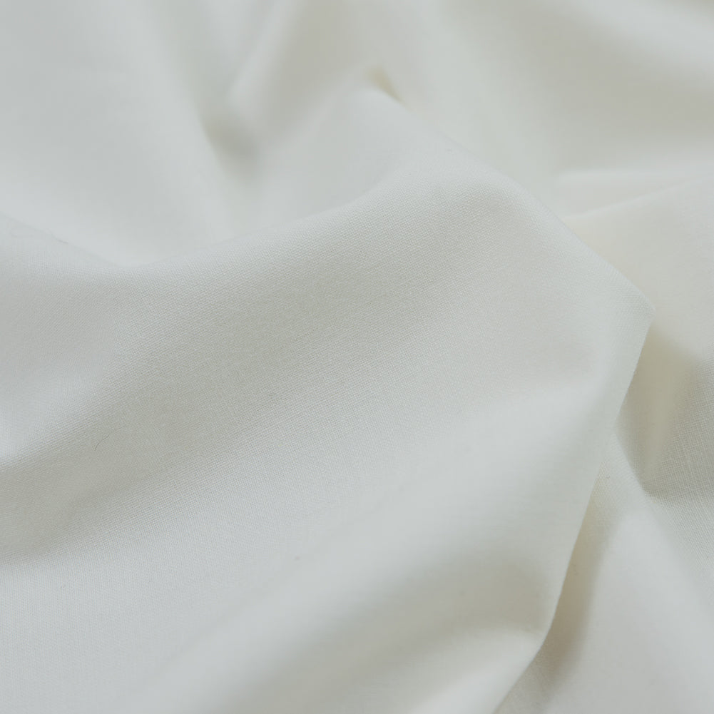 Ivory Stretch Worsted Wool Suiting Detail Ivory Stretch Worsted Wool Suiting Detail