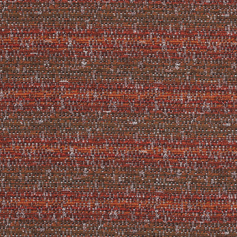 Red, Orange and Brown Cotton Tweed Red, Orange and Brown Cotton Tweed
