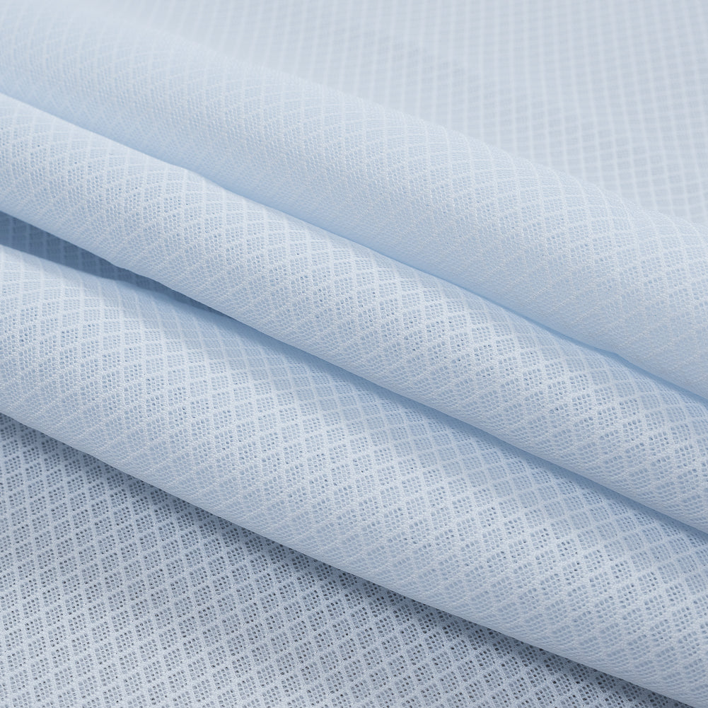 White Novelty Diamond Patterned Spacer Mesh Folded White Novelty Diamond Patterned Spacer Mesh Folded