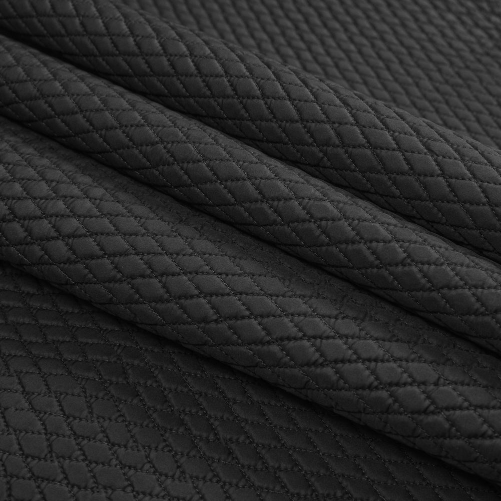 Black Diamond Quilted Coating Detail Black Diamond Quilted Coating Detail