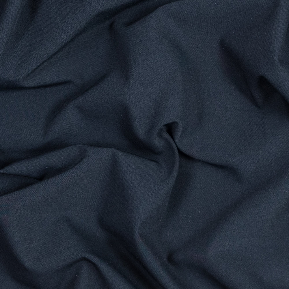 Navy Stretch Woven Cotton Blend Navy Stretch Woven Cotton Blend