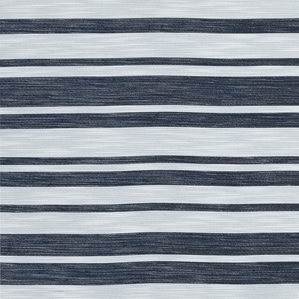 White Woven with Luminous Navy Barcode Stripes White Woven with Luminous Navy Barcode Stripes