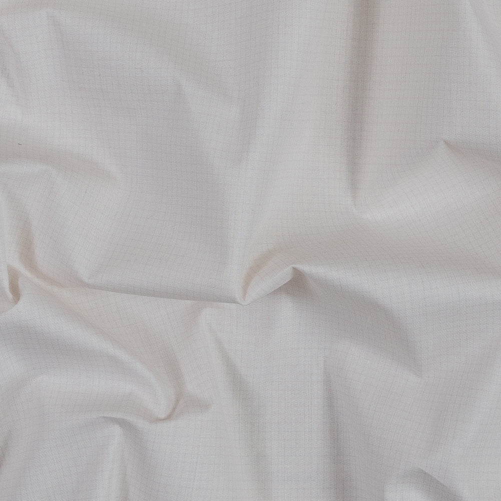 Cream and Pink Graph Check Cotton Shirting Cream and Pink Graph Check Cotton Shirting