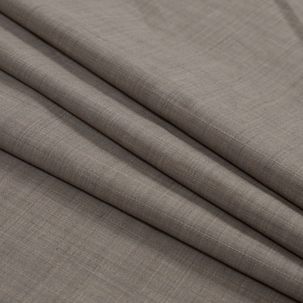 Winter Twig Striped Lightweight Wool Woven with Give Folded Winter Twig Striped Lightweight Wool Woven with Give Folded
