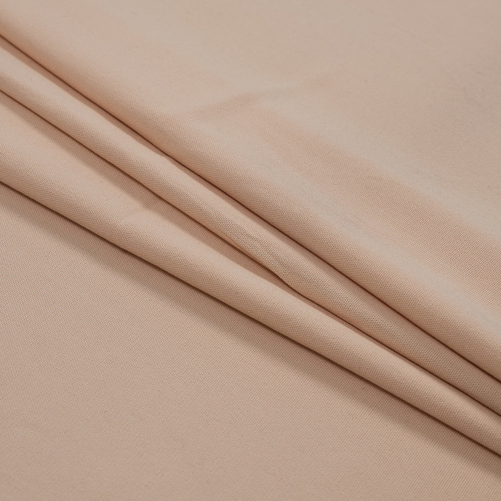 Peach Stretch Cotton Woven Folded Peach Stretch Cotton Woven Folded