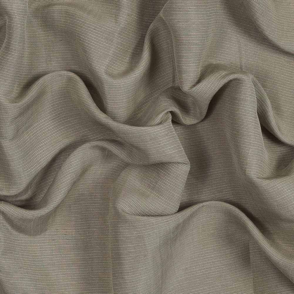 Timber Wolf Green Rayon and Polyester Ottoman Timber Wolf Green Rayon and Polyester Ottoman