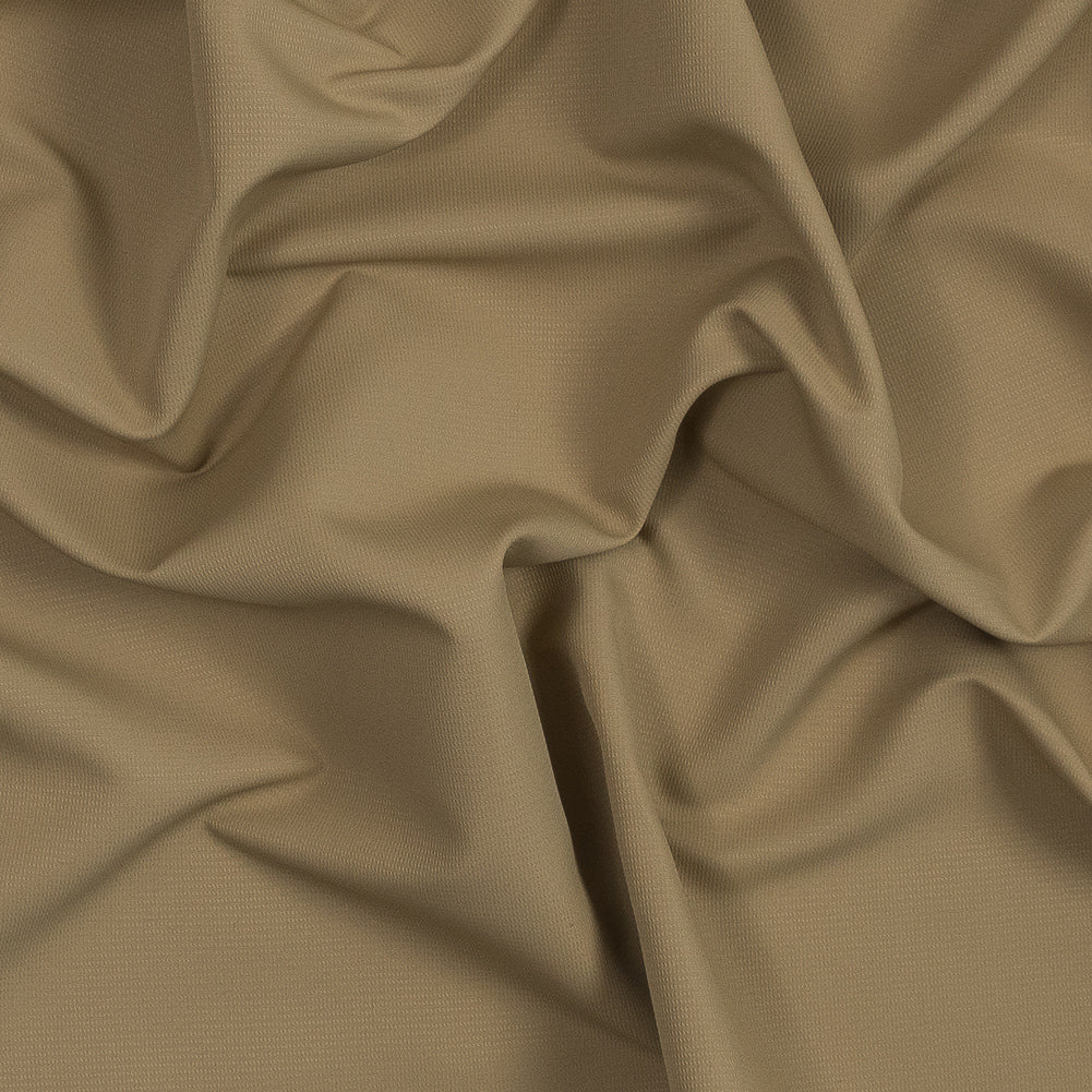 Camel Beige Polyester Dobby Jacquard Camel Beige Polyester Dobby Jacquard