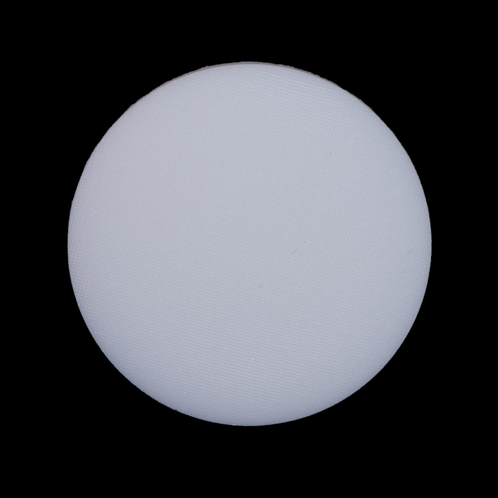 White Plastic Shank-Back Button - 44L/28mm White Plastic Shank-Back Button - 44L/28mm