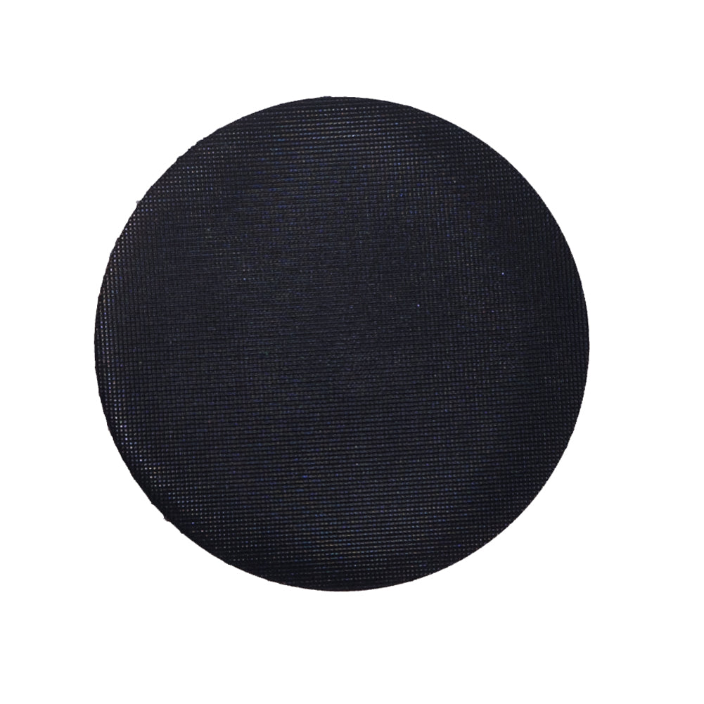 Black Plastic Shank-Back Button - 44L/28mm Black Plastic Shank-Back Button - 44L/28mm