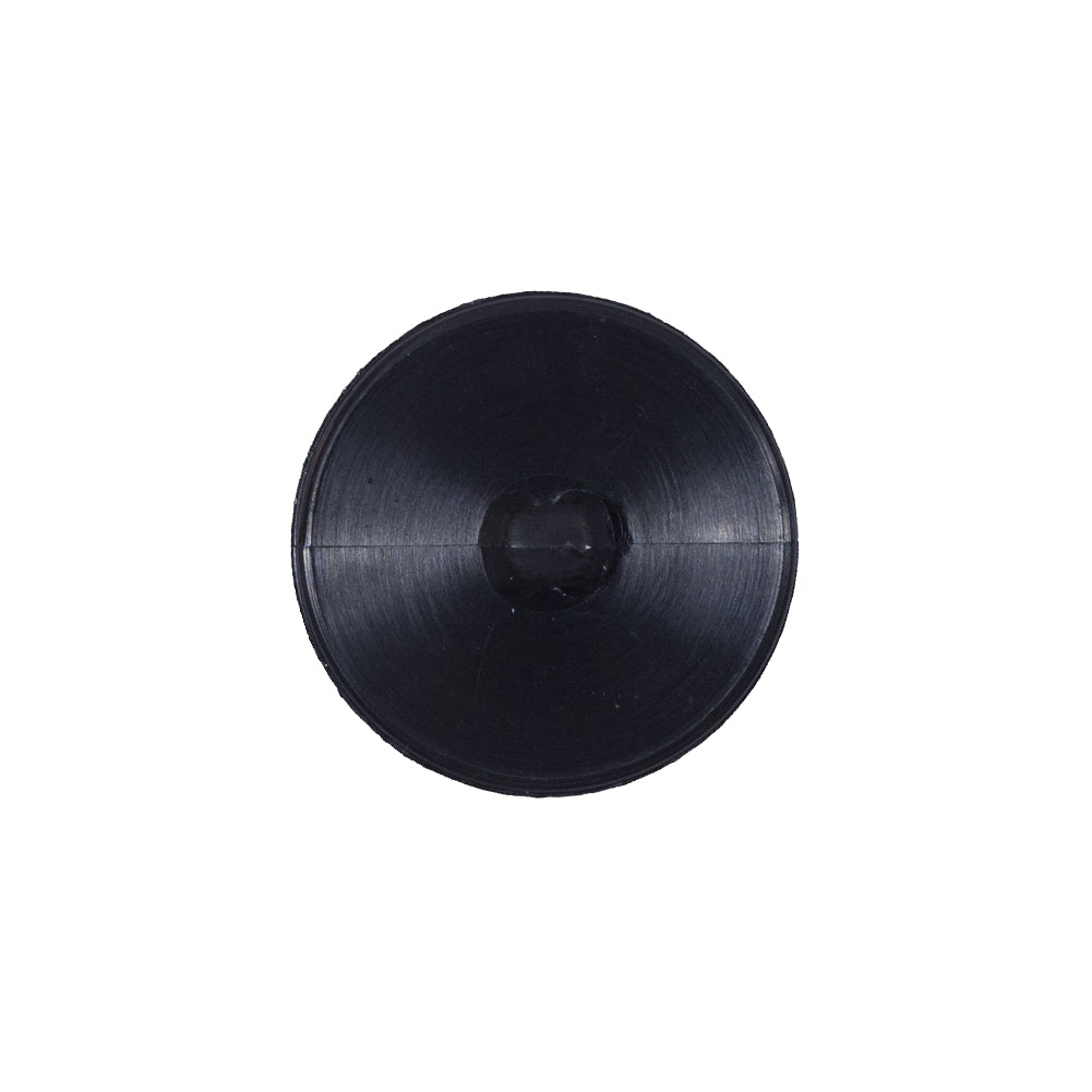 Black Plastic Shank-Back Button - 32L/20mm Detail Black Plastic Shank-Back Button - 32L/20mm Detail