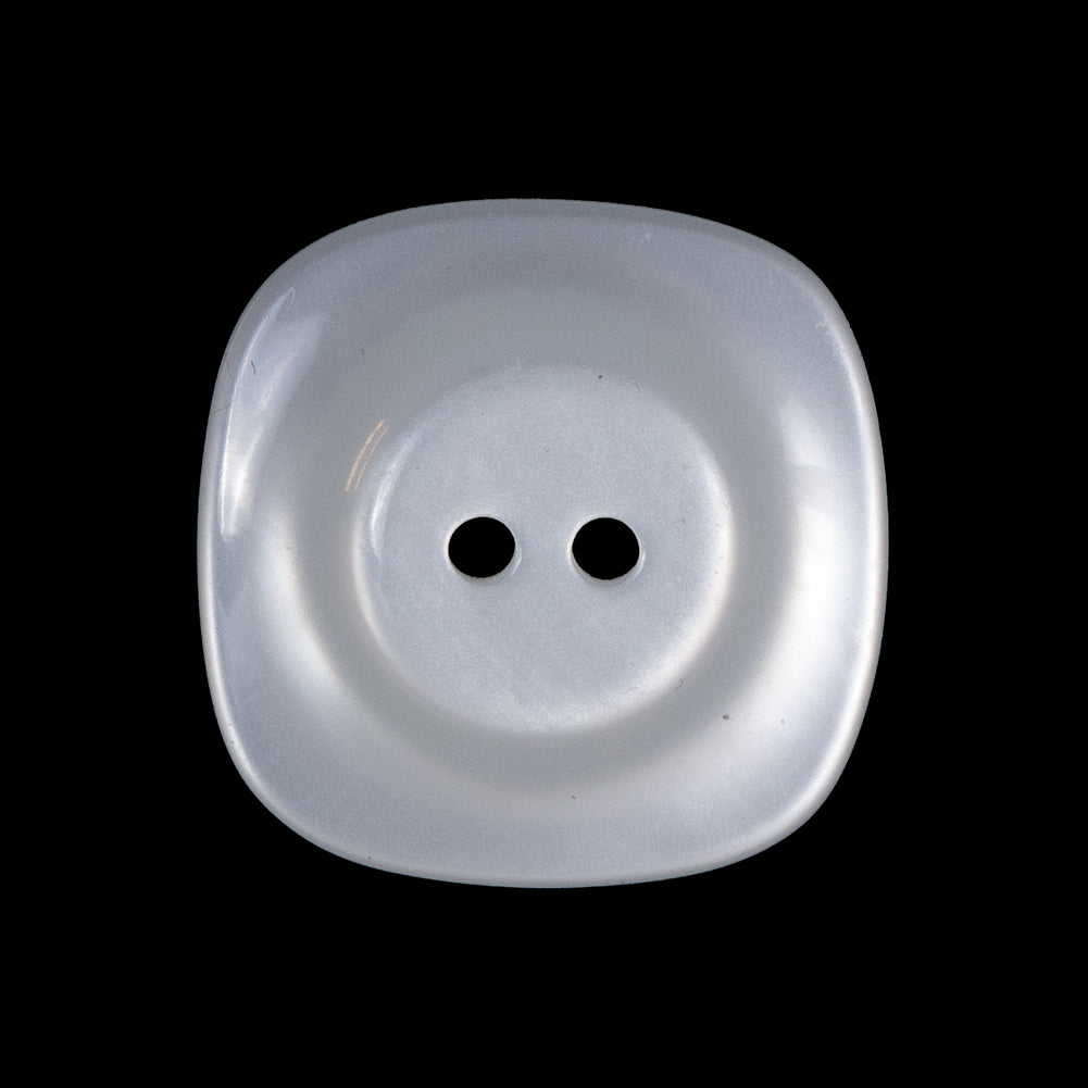 Light Silver Luminous Plastic Two-Hole Button - 40L/25.5mm Detail Light Silver Luminous Plastic Two-Hole Button - 40L/25.5mm Detail
