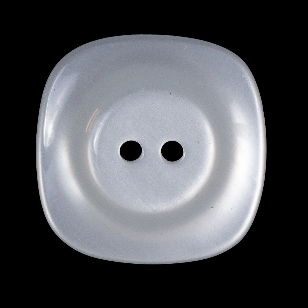 Light Silver Luminous Plastic Two-Hole Button - 50L/32mm Detail Light Silver Luminous Plastic Two-Hole Button - 50L/32mm Detail