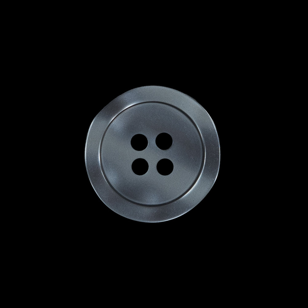 Gray Iridescent Plastic Button - 32L/20mm Gray Iridescent Plastic Button - 32L/20mm