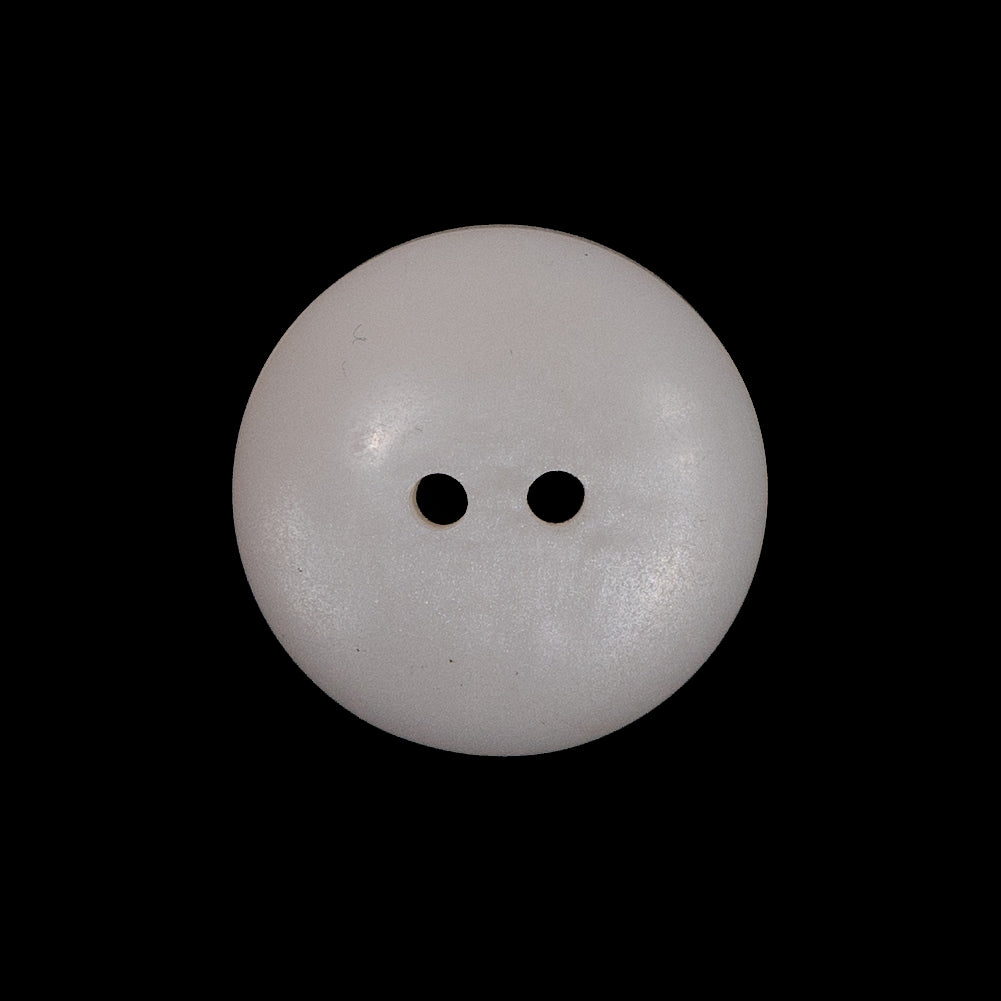 Ivory Plastic Two-Hole Button - 36L/23mm Detail Ivory Plastic Two-Hole Button - 36L/23mm Detail