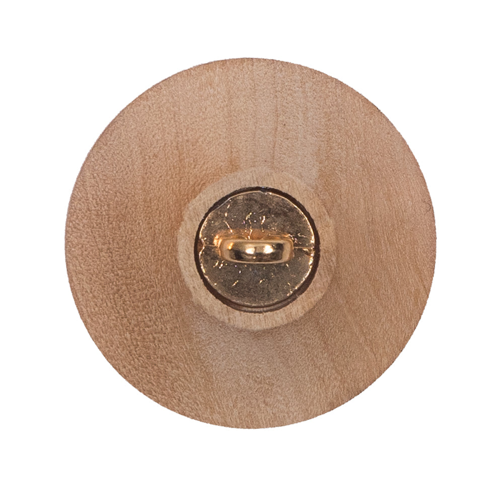 Wood Smock Style Shank Back Button - 45L/29mm Detail Wood Smock Style Shank Back Button - 45L/29mm Detail