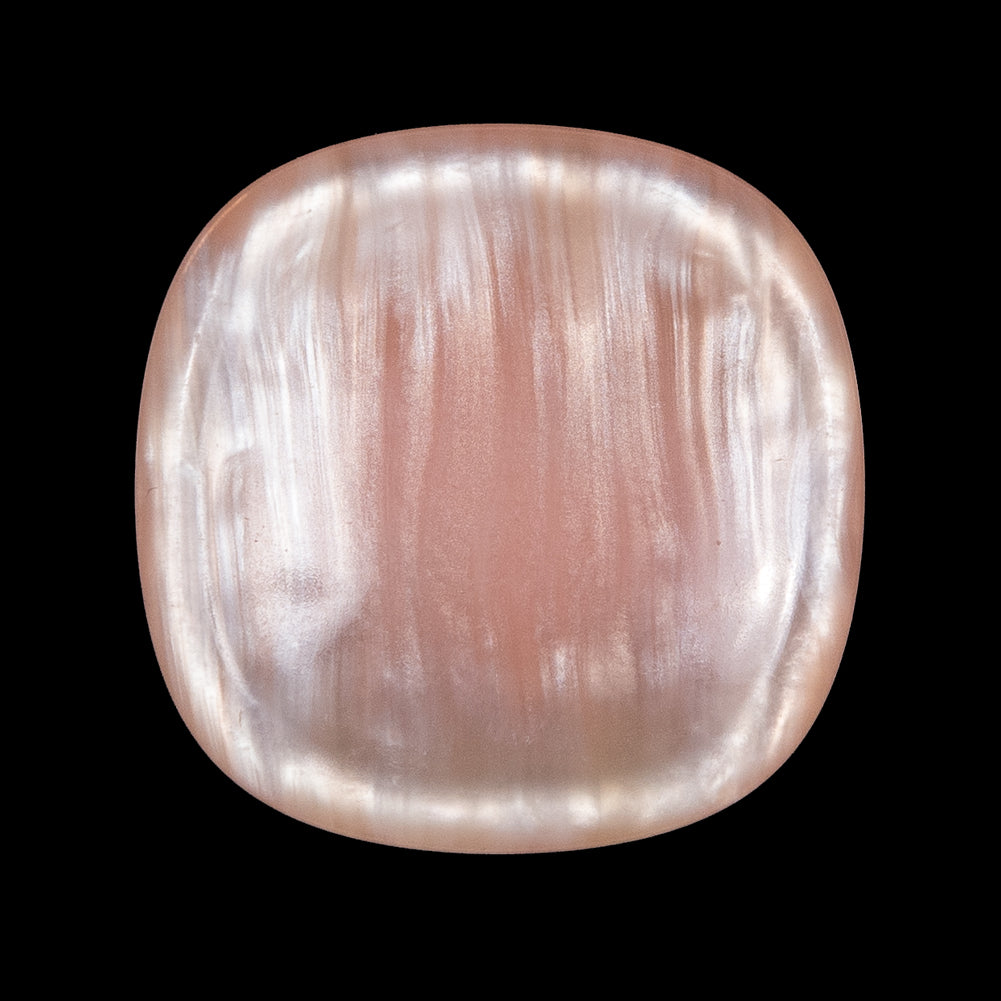 Shiny Peach Plastic Self Shank Button - 45L/29mm Shiny Peach Plastic Self Shank Button - 45L/29mm