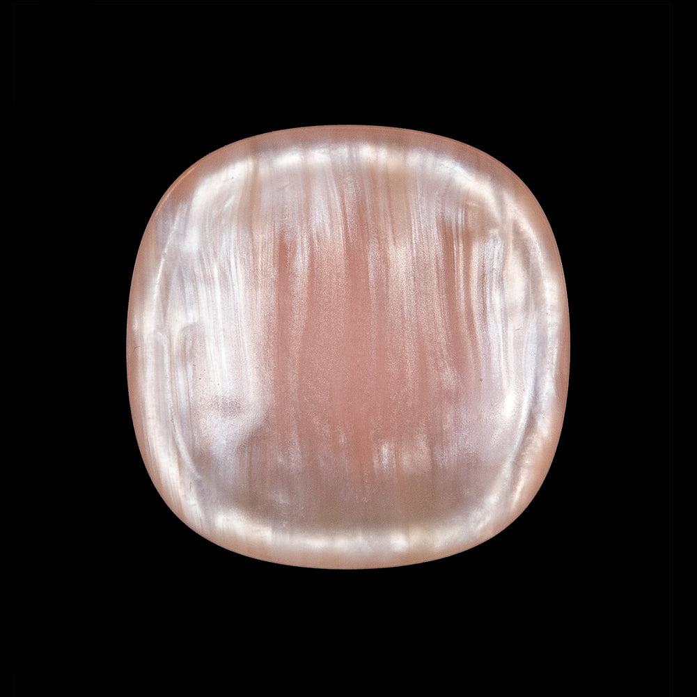 Shiny Peach Plastic Self Shank Button - 40L/25.5mm Shiny Peach Plastic Self Shank Button - 40L/25.5mm