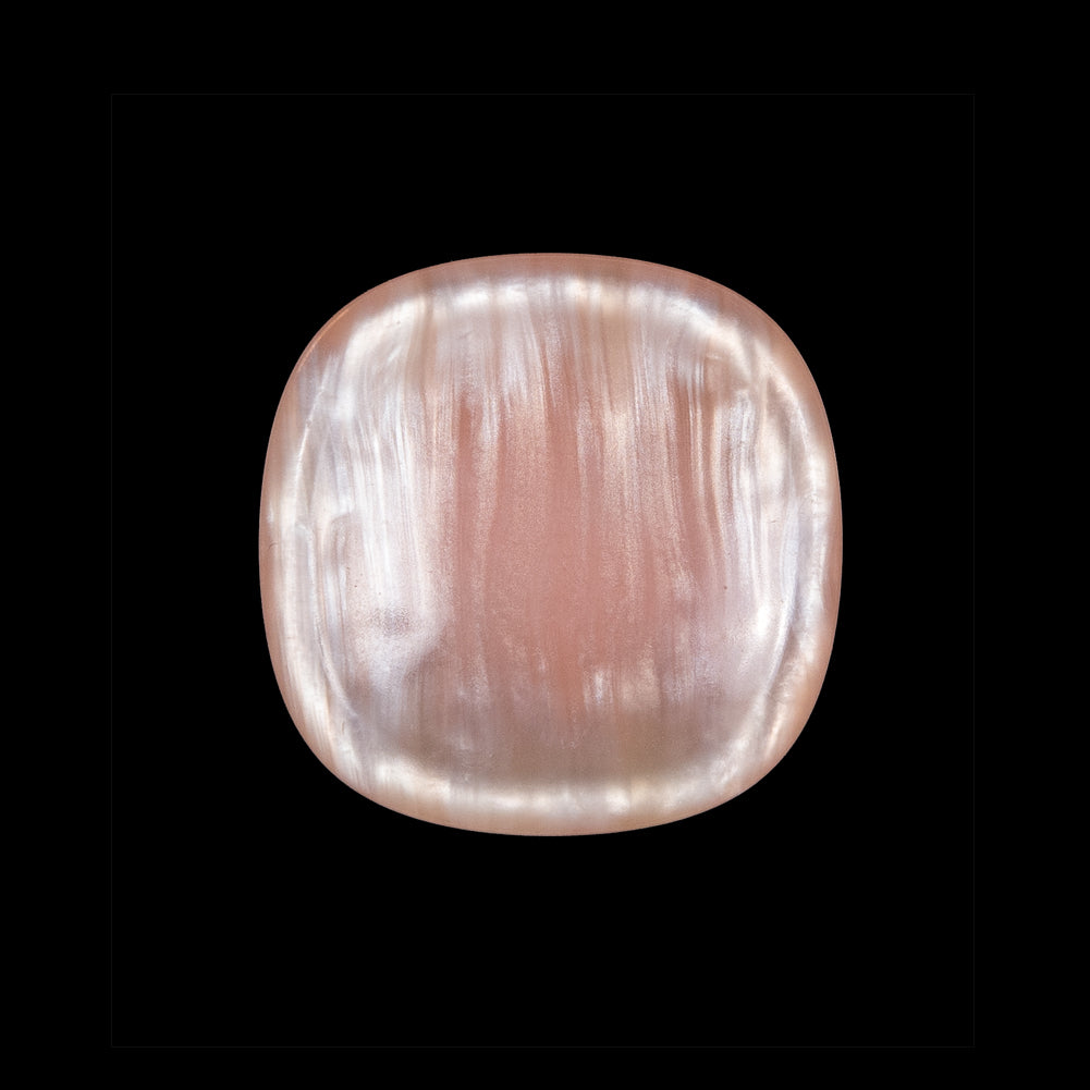 Shiny Peach Plastic Self Shank Button - 36L/23mm Shiny Peach Plastic Self Shank Button - 36L/23mm