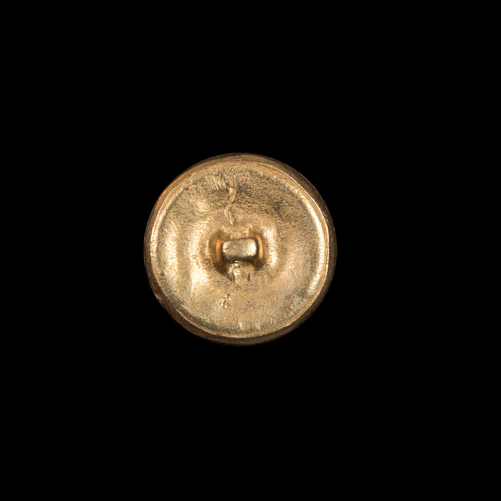 Gold Metal Shank Back Button - 30L/19mm Detail Gold Metal Shank Back Button - 30L/19mm Detail