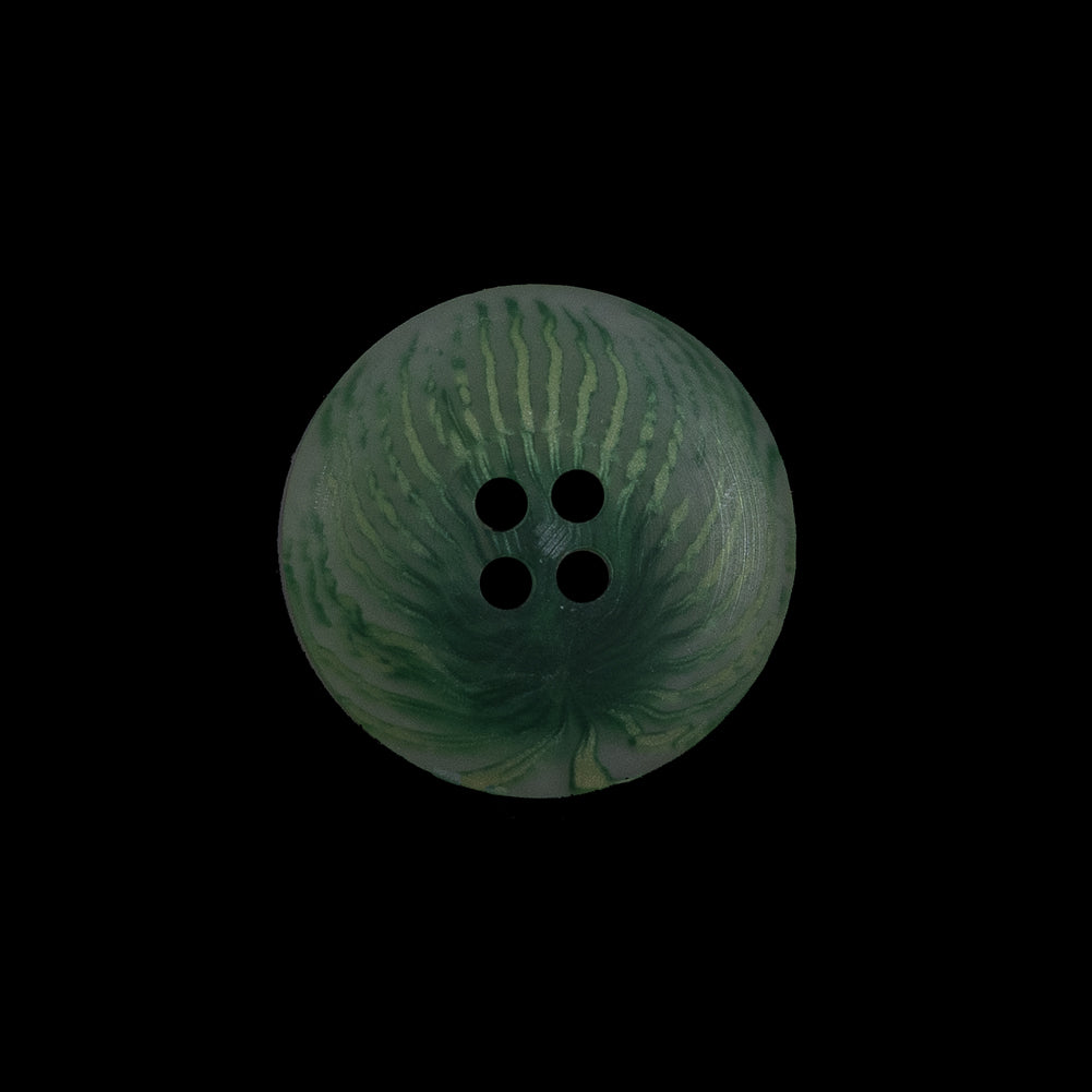 Green Plastic 4-Hole Button - 32L/20mm Detail Green Plastic 4-Hole Button - 32L/20mm Detail