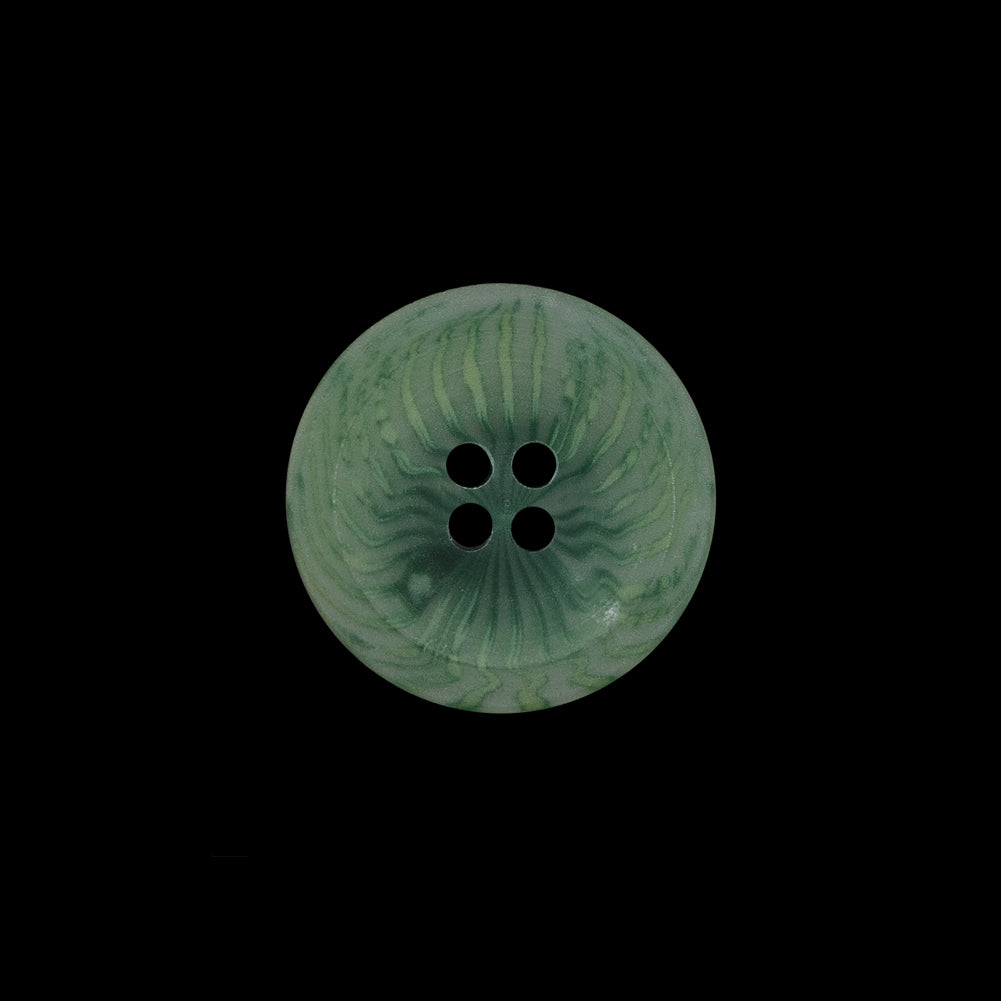 Green Plastic 4-Hole Button - 28L/18mm Green Plastic 4-Hole Button - 28L/18mm