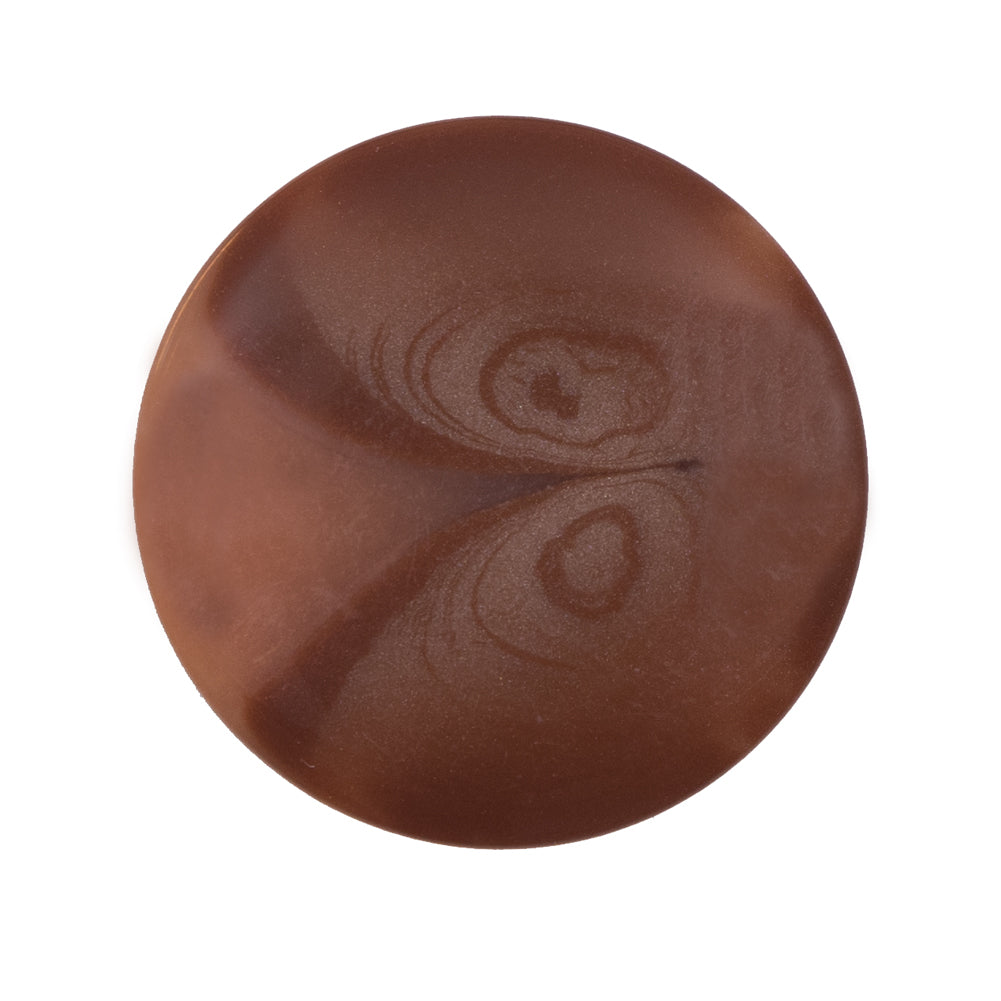 Copper Abstract Self Shank Plastic Button - 45L/29mm Copper Abstract Self Shank Plastic Button - 45L/29mm
