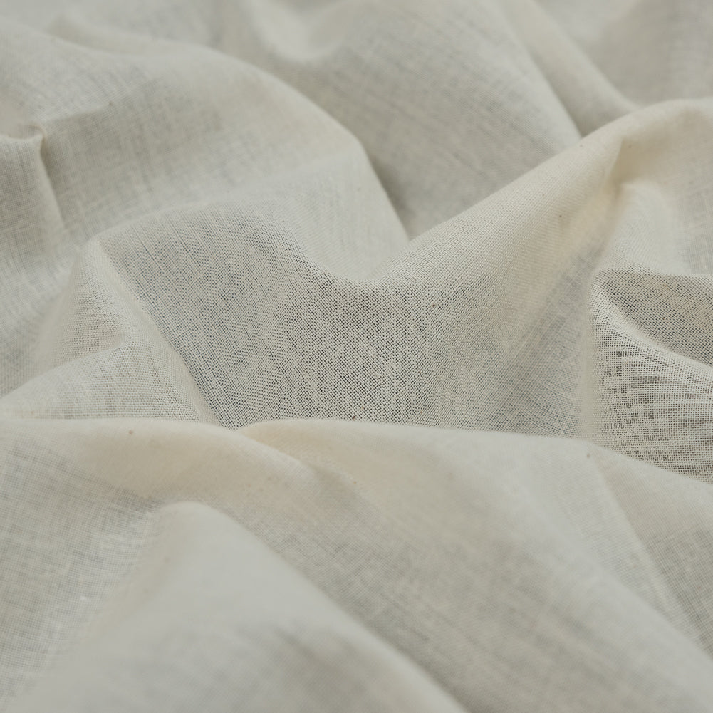 Natural Lightweight Cotton Muslin Detail