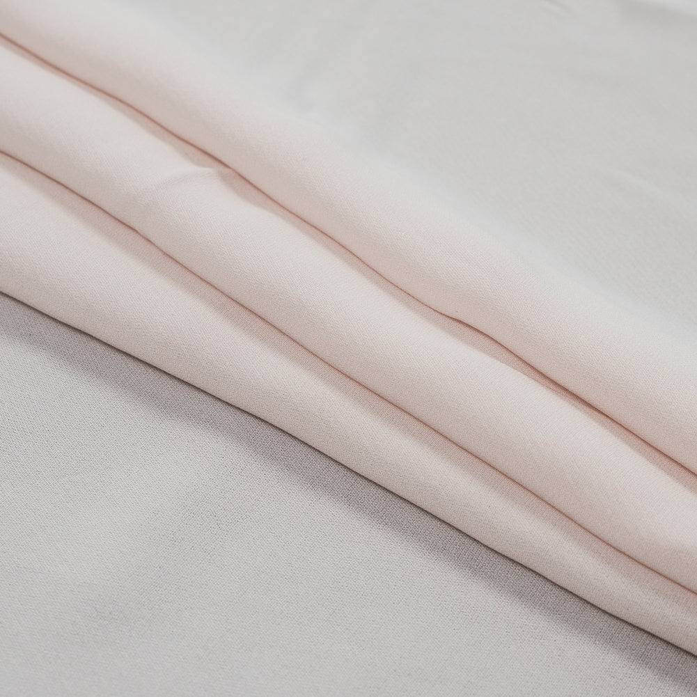 Morganite Rayon and Polyester Crepe Folded Morganite Rayon and Polyester Crepe Folded