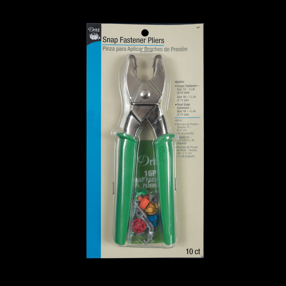 Dritz Green Snap Fastener Pliers Kit - 0.375" and 0.438" Dritz Green Snap Fastener Pliers Kit - 0.375" and 0.438"