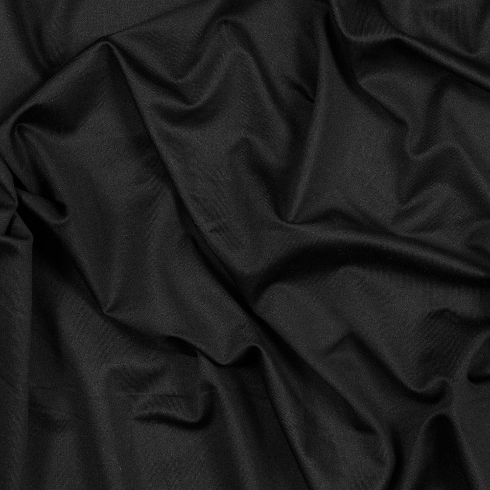 Black Stretch Polyester Jersey Black Stretch Polyester Jersey