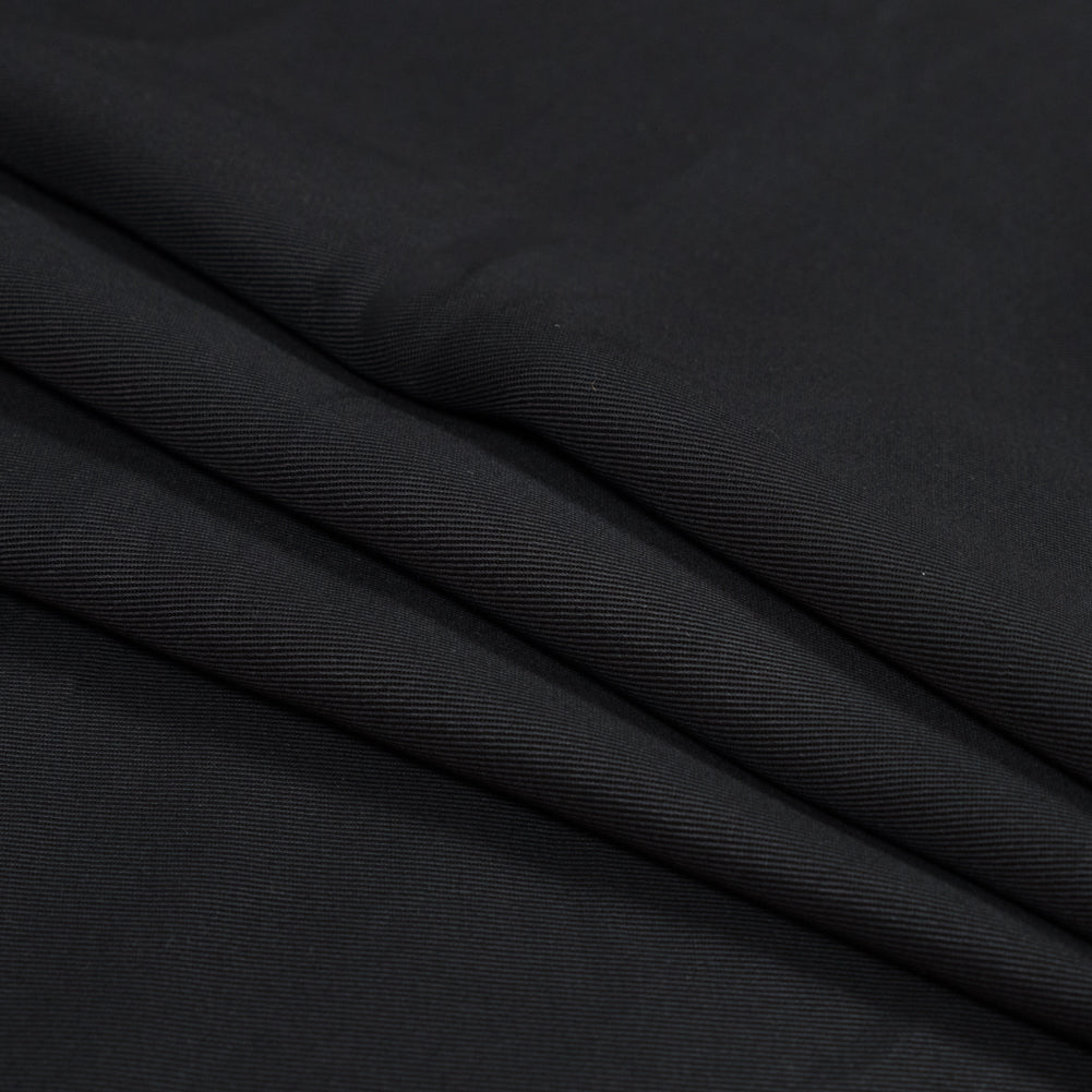 Tencel Twill - Black - Brooke Collection Detail Tencel Twill - Black - Brooke Collection Detail