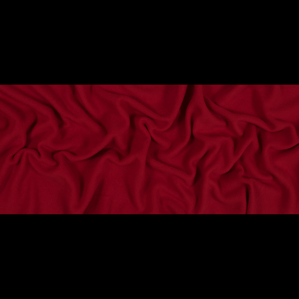 Red Double-Sided Polyester Fleece Full Red Double-Sided Polyester Fleece Full