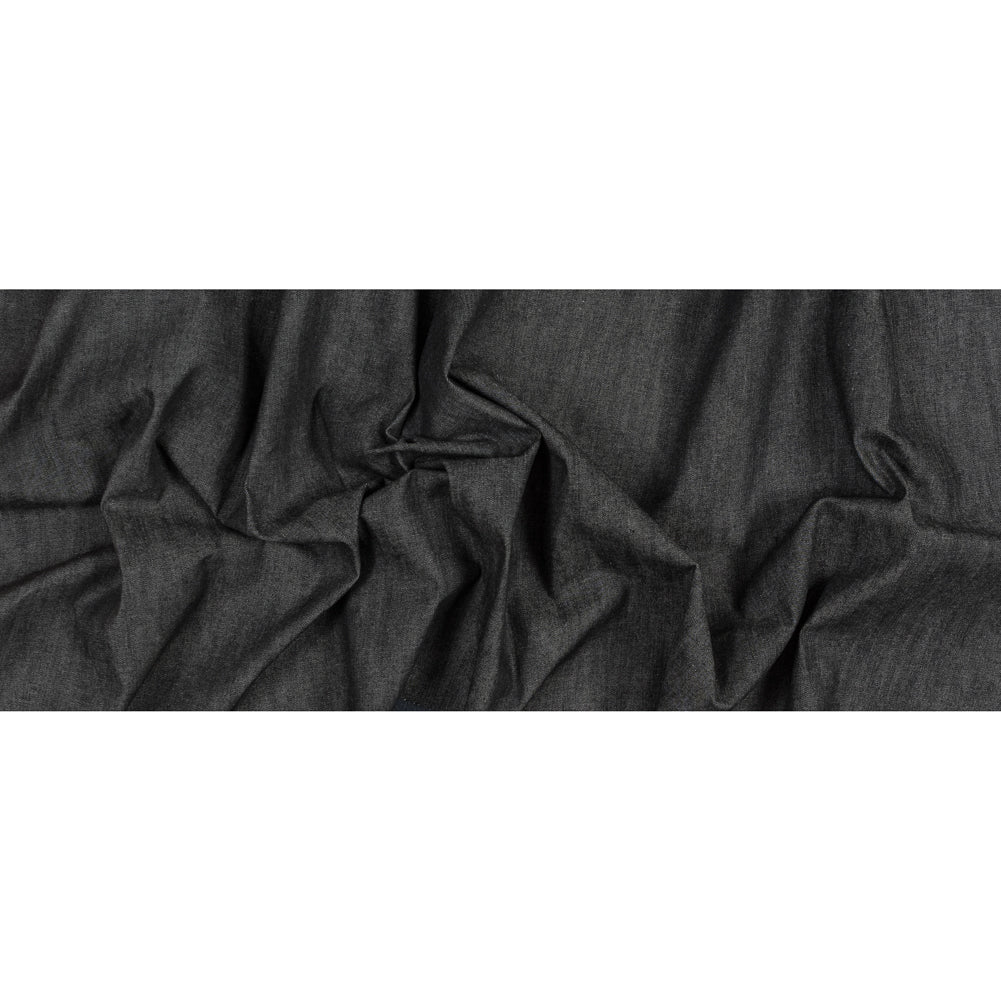 Black Stretch Cotton Denim Full Black Stretch Cotton Denim Full