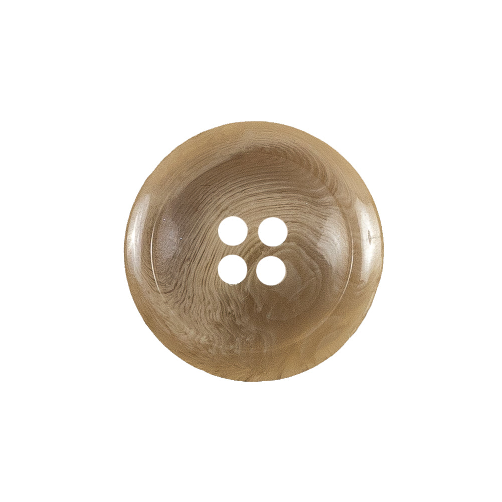 Beige Swirled Plastic Button - 36L/23mm Beige Swirled Plastic Button - 36L/23mm