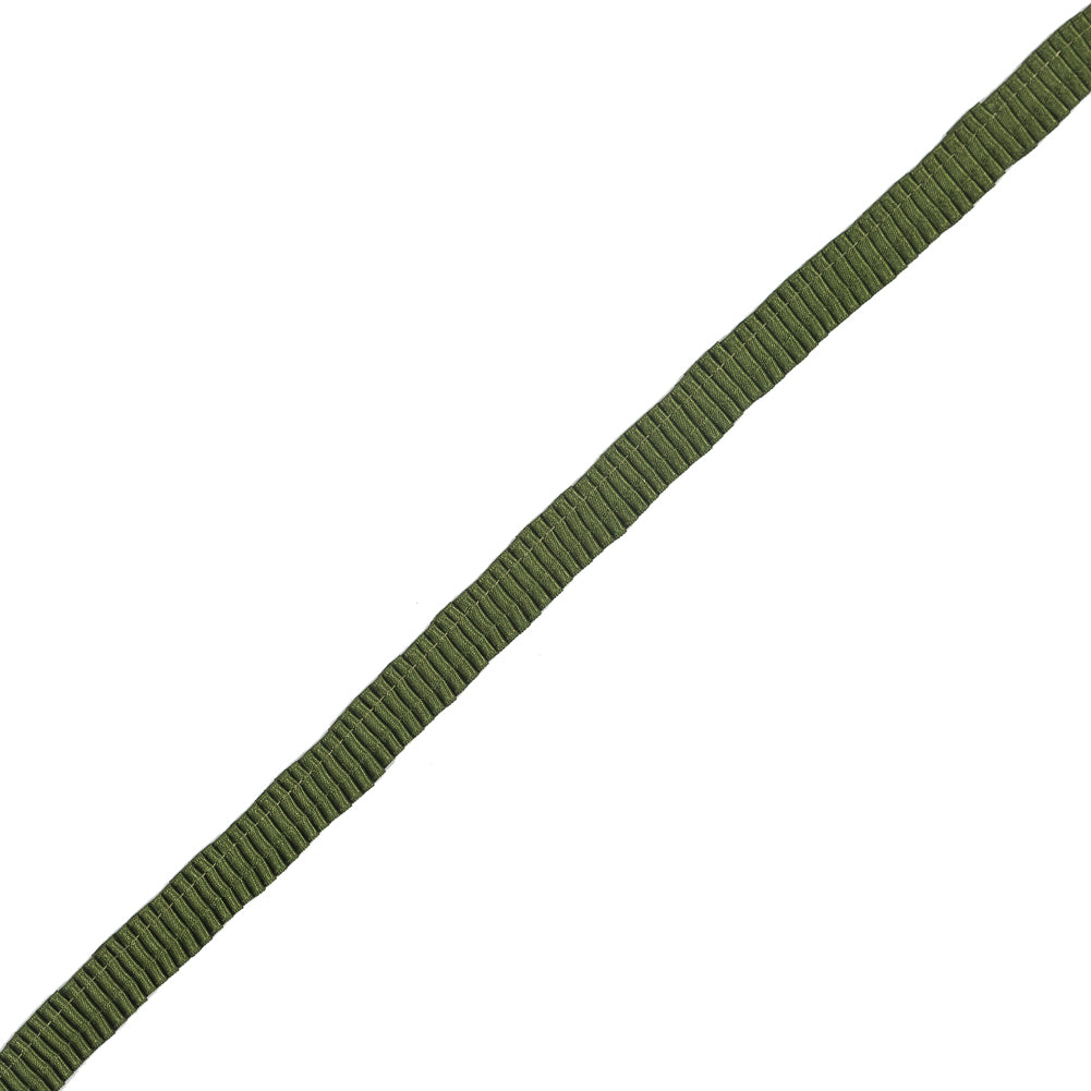 Italian Green Plisse Trim - 0.625" Italian Green Plisse Trim - 0.625"