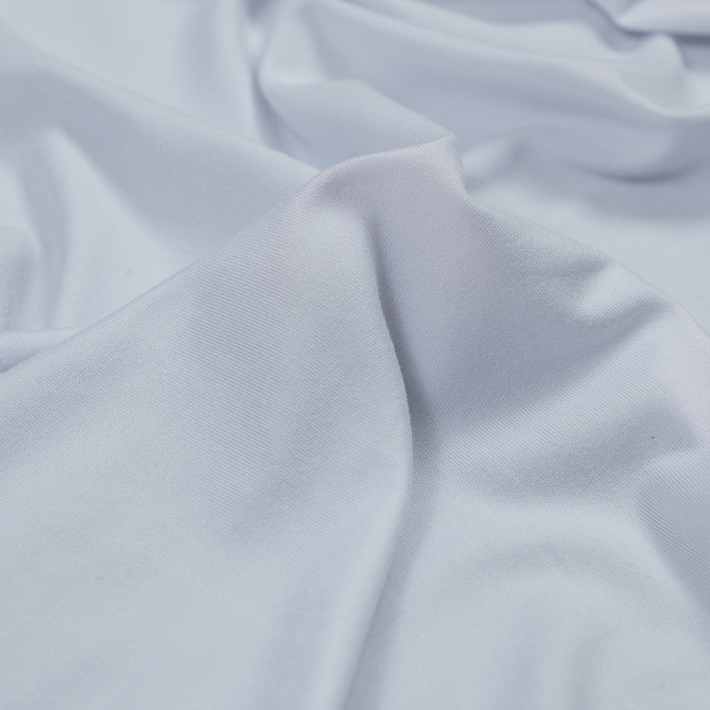 White Double Sided Brushed DTY Jersey Full White Double Sided Brushed DTY Jersey Full