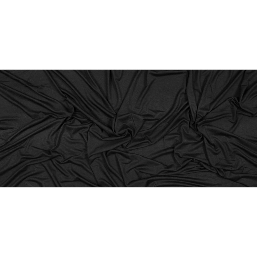 Black Washed Rayon Jersey Folded Black Washed Rayon Jersey Folded