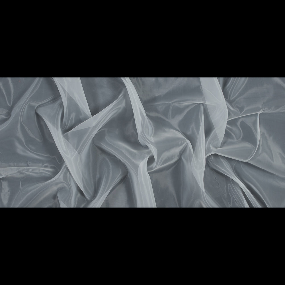 Smooth Organza - White - Portia Collection Folded Smooth Organza - White - Portia Collection Folded