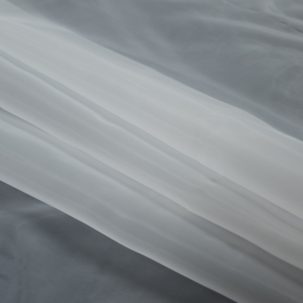 Smooth Organza - White - Portia Collection Detail Smooth Organza - White - Portia Collection Detail